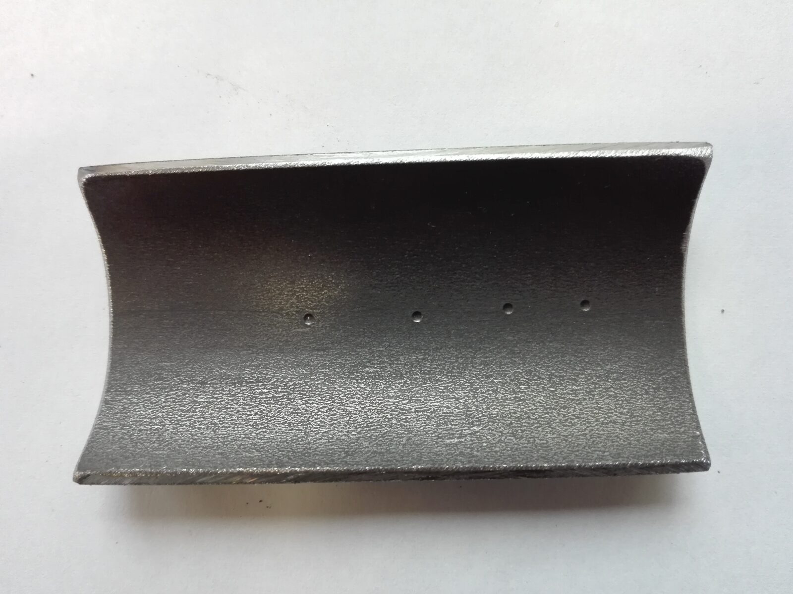 Mesure de dureté sur tube acier